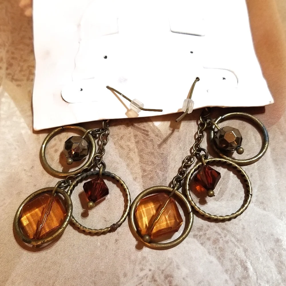 NEW Premier Designs Bohemian Dangle Earrings - Picture 3 of 4